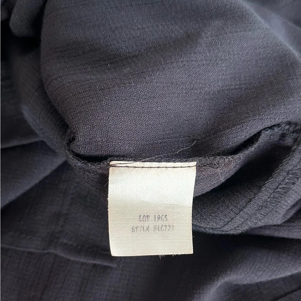 Vintage 1990s Diane Von Furstenberg Top Size S Color Authority Shirt Black - Picture 7 of 7